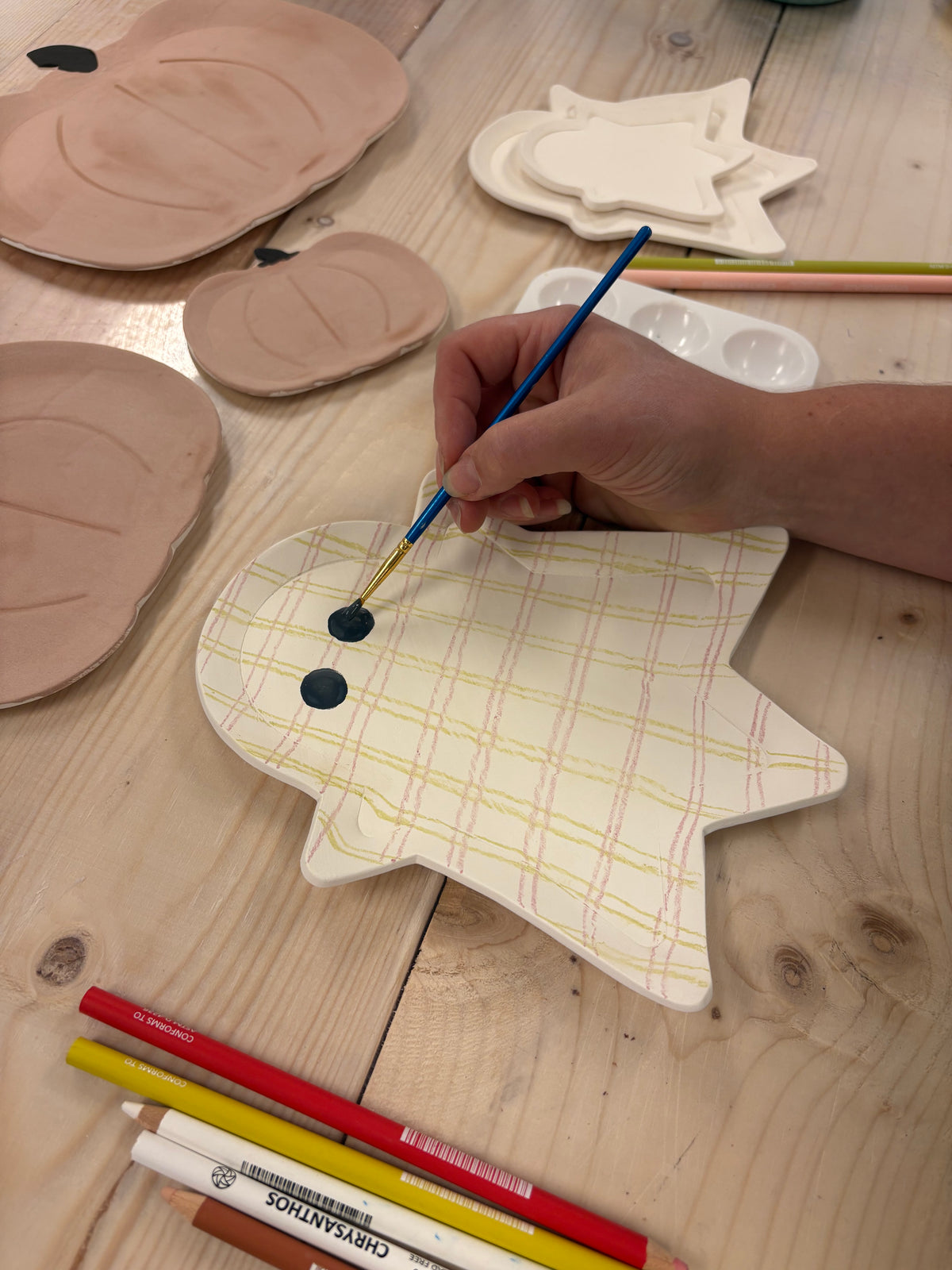 Halloween Plates - Part 1: Build (Family Friendly)