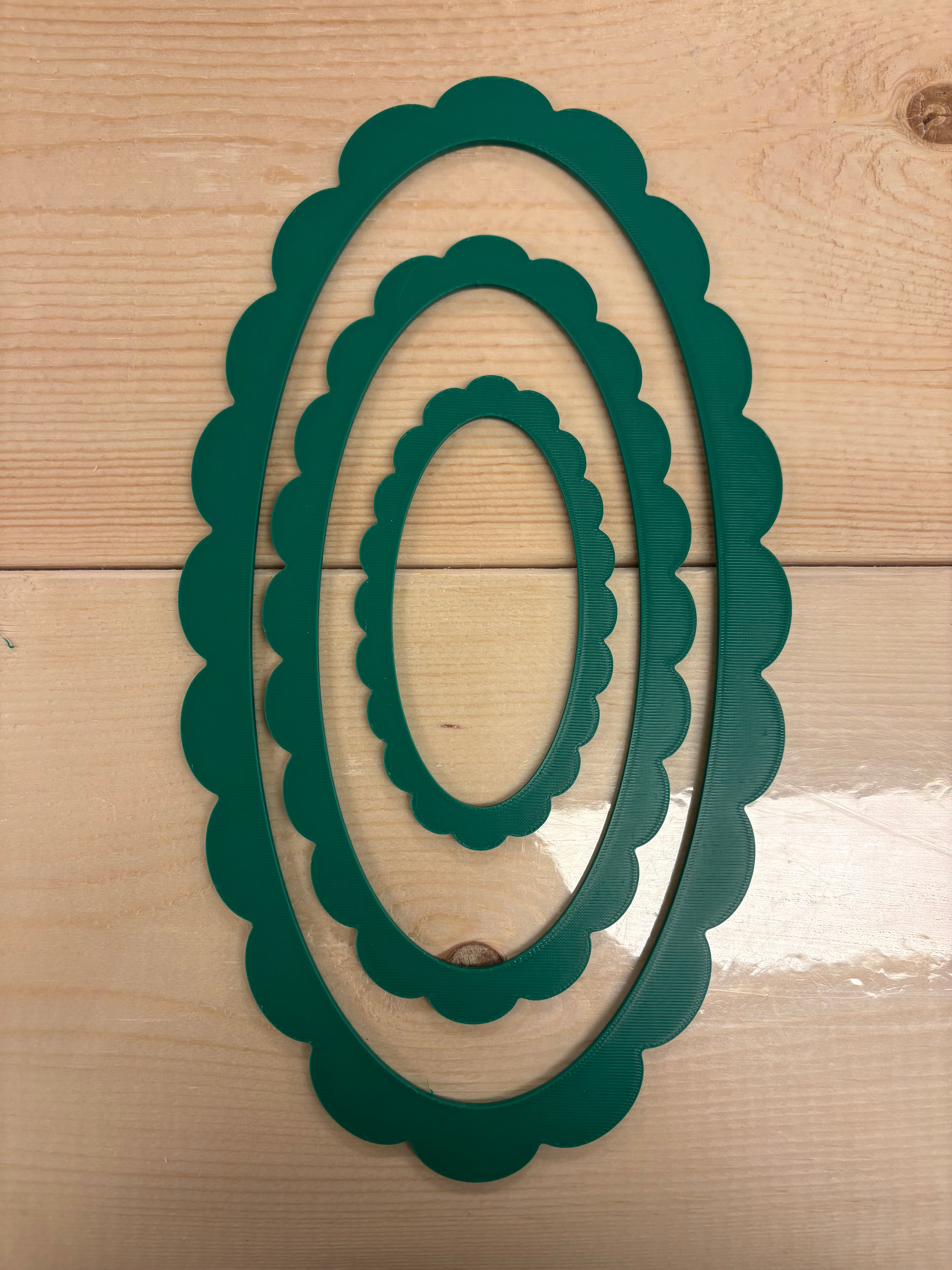 Modular Narrow Oval Plate Press