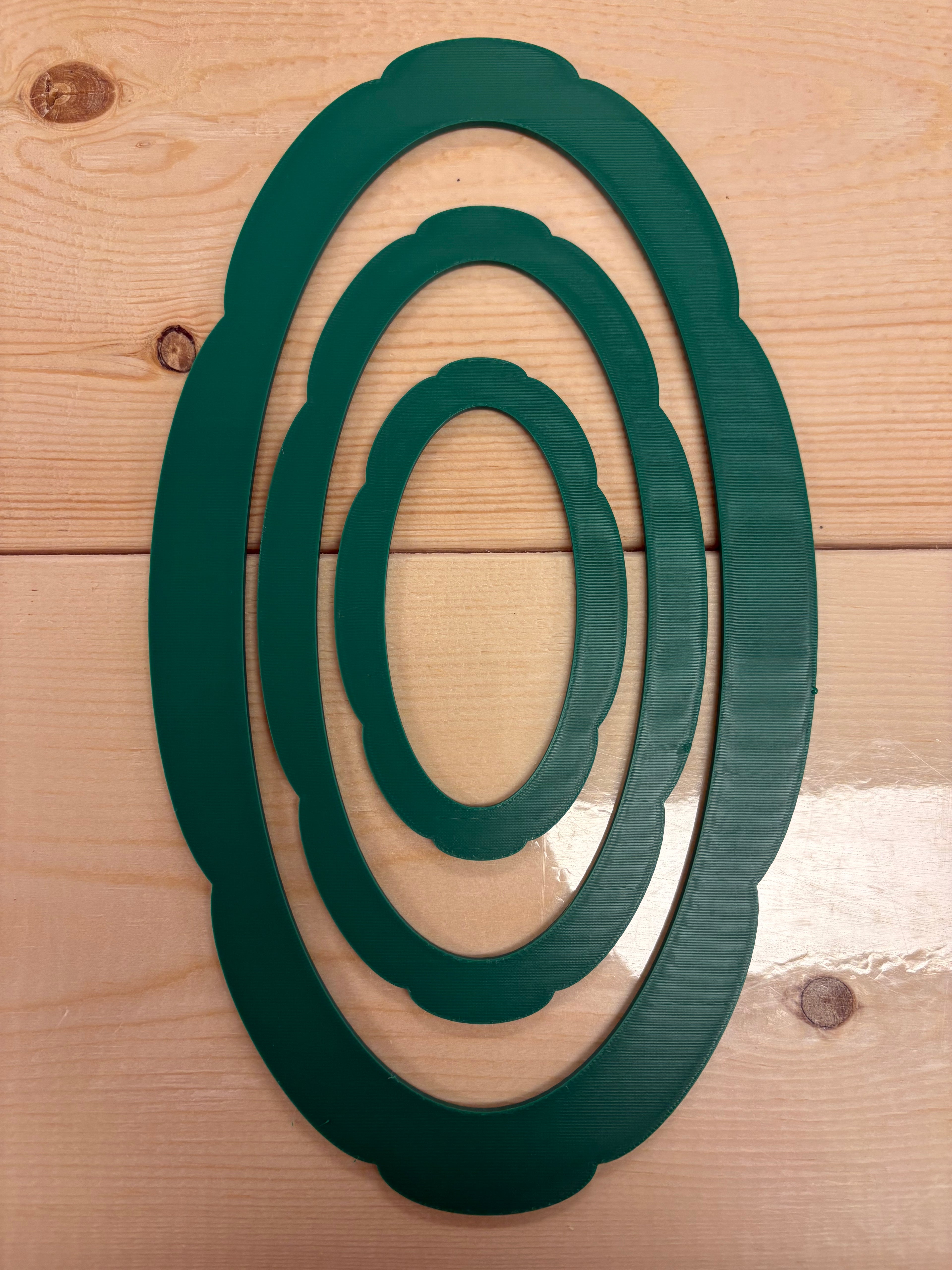Modular Narrow Oval Plate Press
