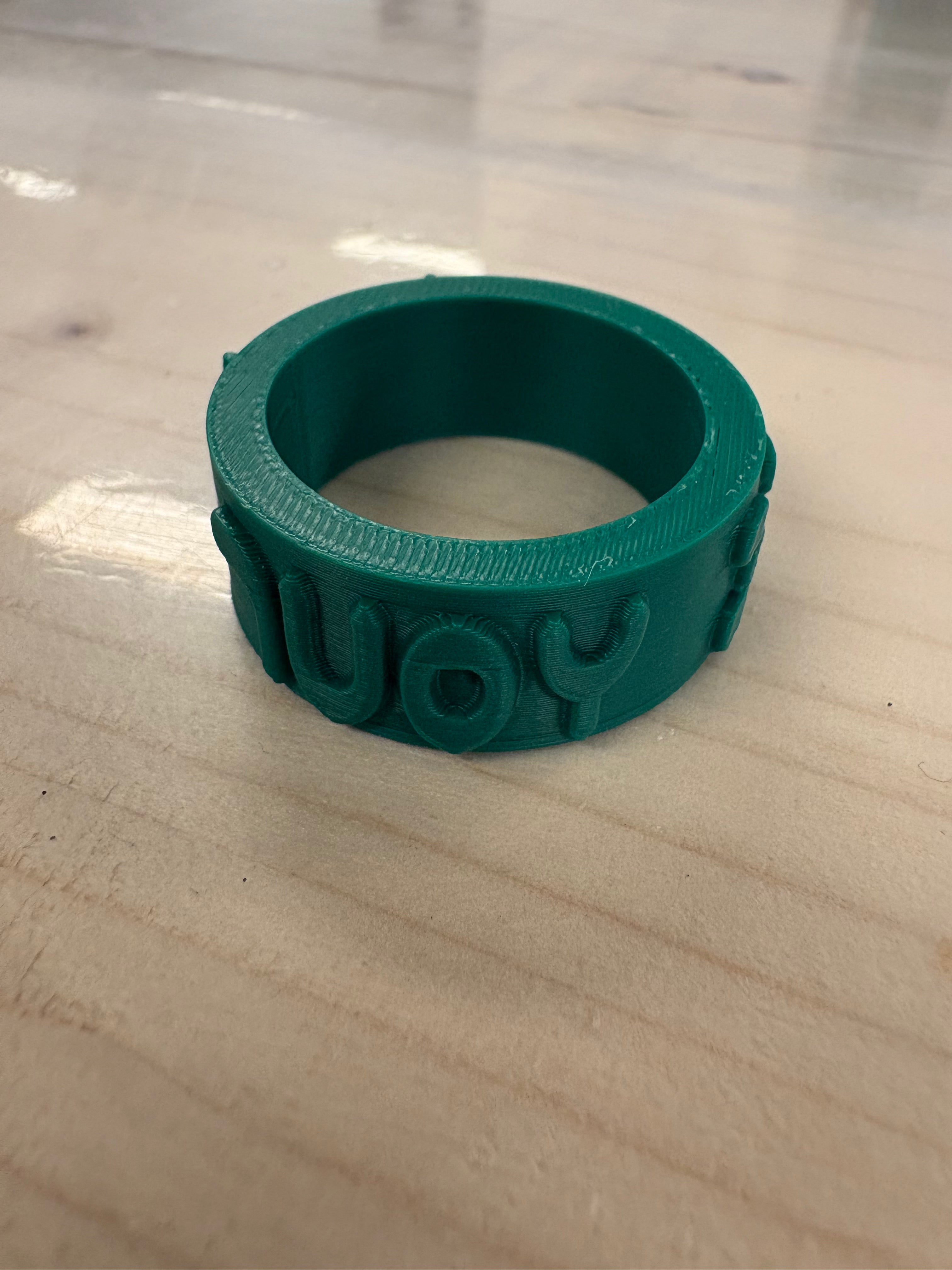 Custom Text Texture Roller
