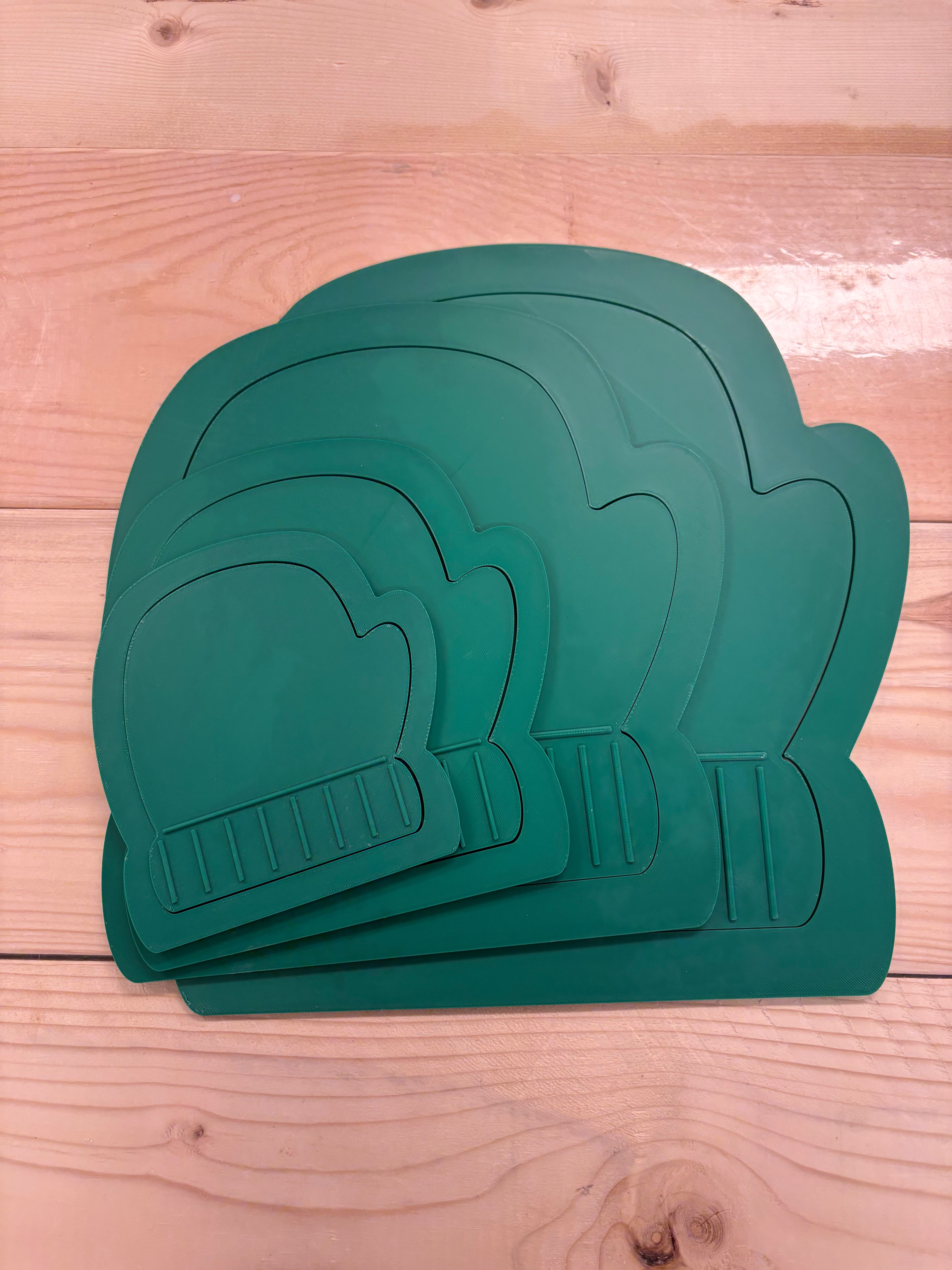 Left Mitten Plate Press