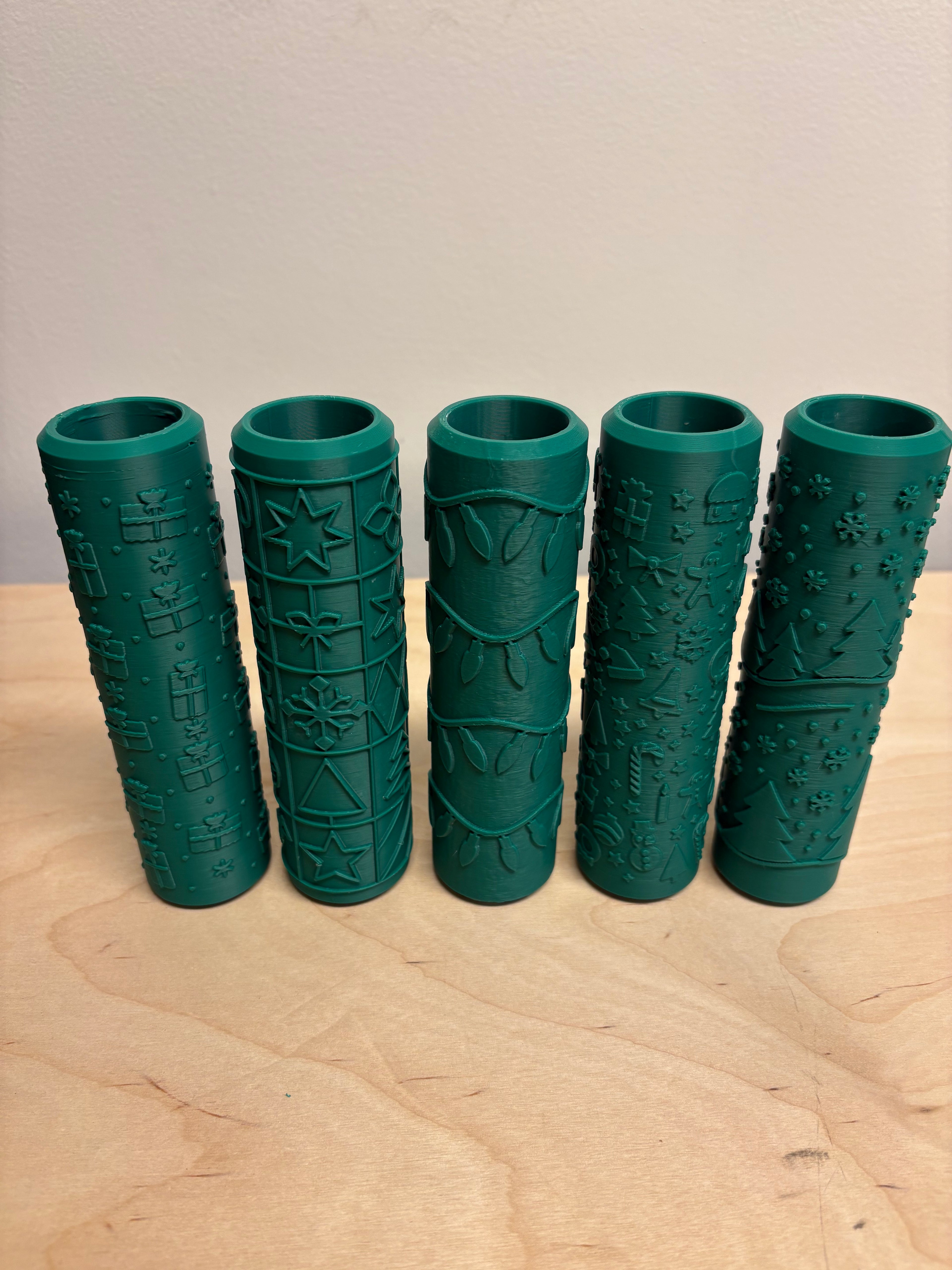 Christmas Texture Rollers