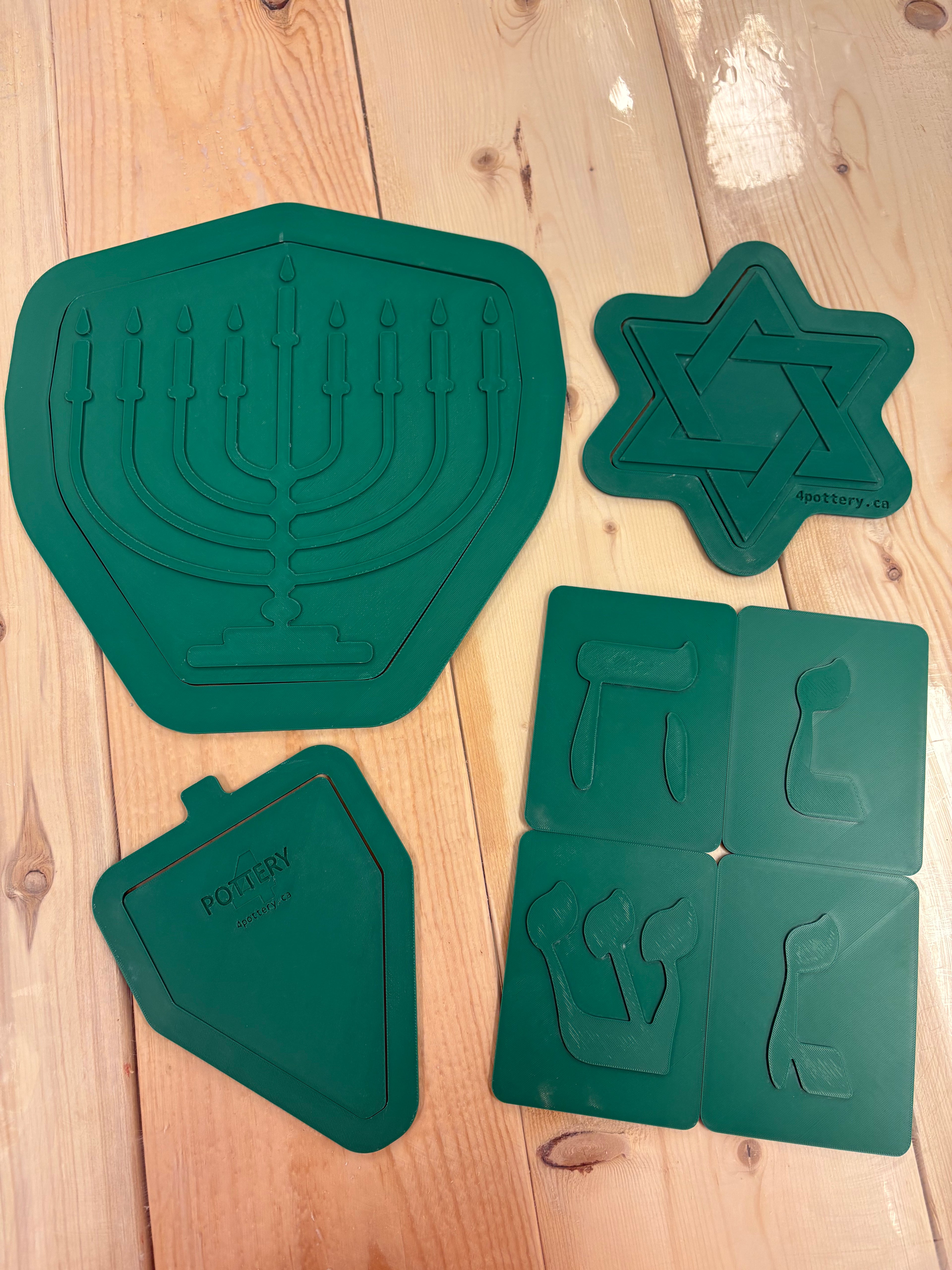 Hanukkah Plate Press - Bundle