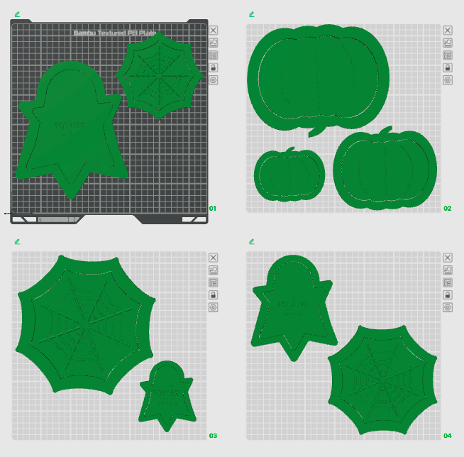 All Halloween Plate Presses - DIGITAL DOWNLOAD